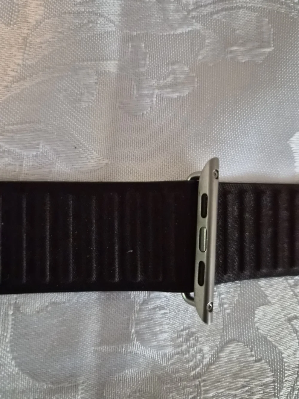 Black Watch Band -FineWoven Apple Watch band designed to fit 42/44/45/49mm